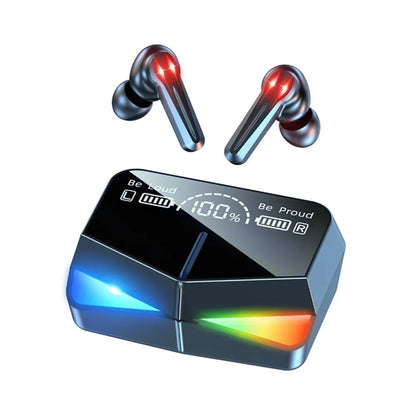 M28 Wireless Earbuds TWS | Bluetooth Earphones with Charging Case | Smooth Sound, Deep Bass, Long Battery Life | iOS & Android Compatible