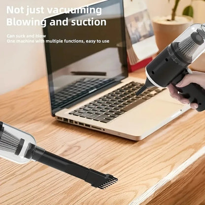 3-in-1 Portable Wireless Vacuum Cleaner AS-228 | Cordless Handheld Car Vacuum | High Suction Rechargeable Mini Vacuum Cleaner for Car, Home & Office