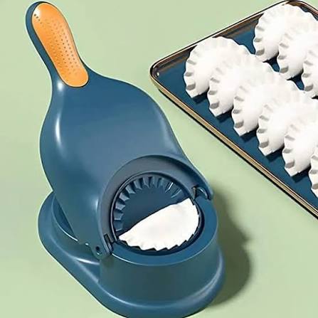 2-in-1 Dumpling & Samosa Maker | Manual Samosa Mould & Dumpling Press | Easy Dough Wrapper Maker & Kitchen Tool