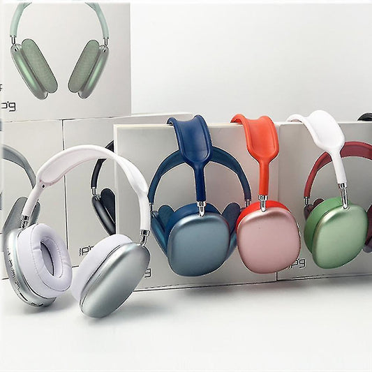 P9 Wireless Bluetooth Headphones Over-Ear Stereo Headset | Adjustable Foldable Design | Deep Bass Wireless Headphones for Gaming, Music & Calls (Random Color)