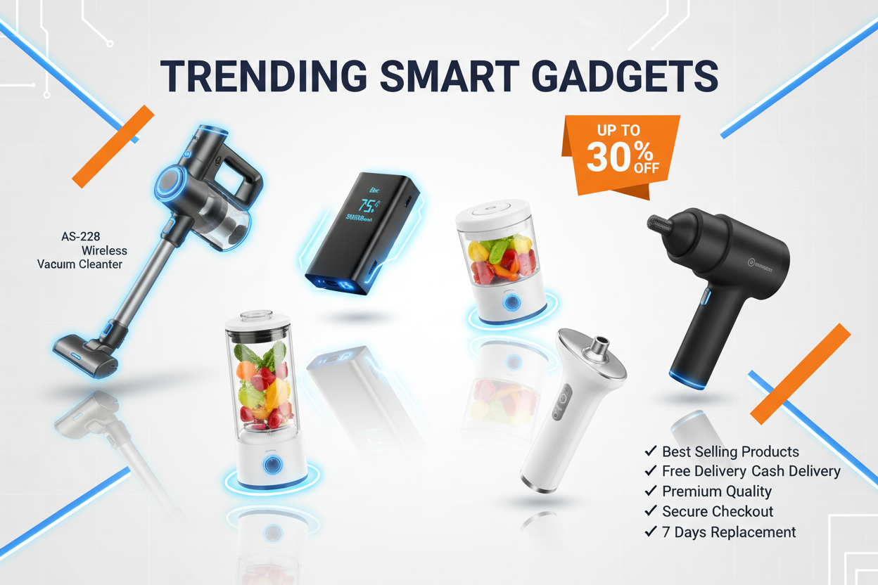Trending Smart Gadgets Hero Banner